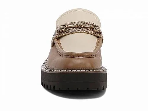 Toe Lennon Adjustable Loafers Mule Chai Lug On Edelman Round Sole Cream Safe payments Sam Chunky Slip