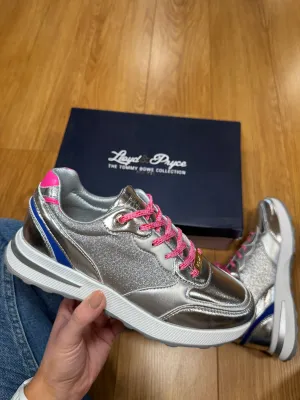 Tommy Bowe for Her Barley Chrome Sparkle Trainer