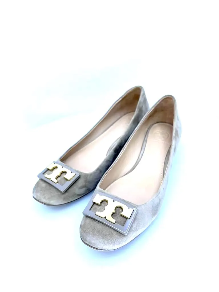 TORY BURCH GIGI SUEDE BLOCK HEEL PUMPS