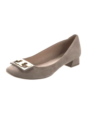 TORY BURCH GIGI SUEDE BLOCK HEEL PUMPS
