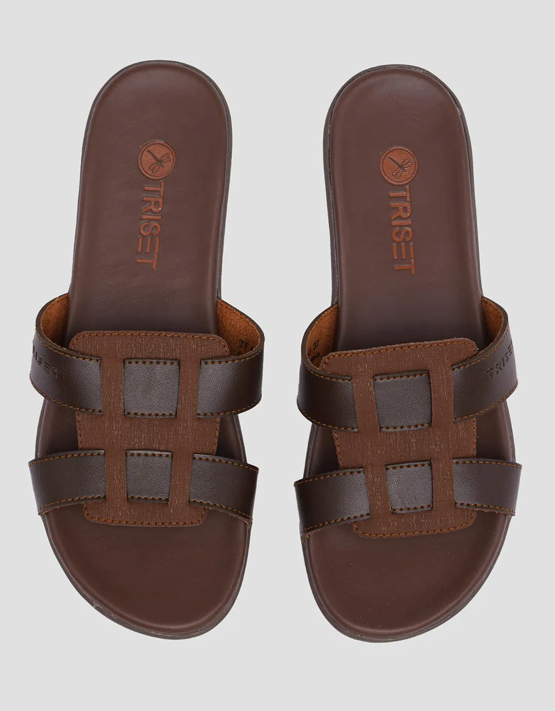 Triset Cubes Sandal Flat Wanita