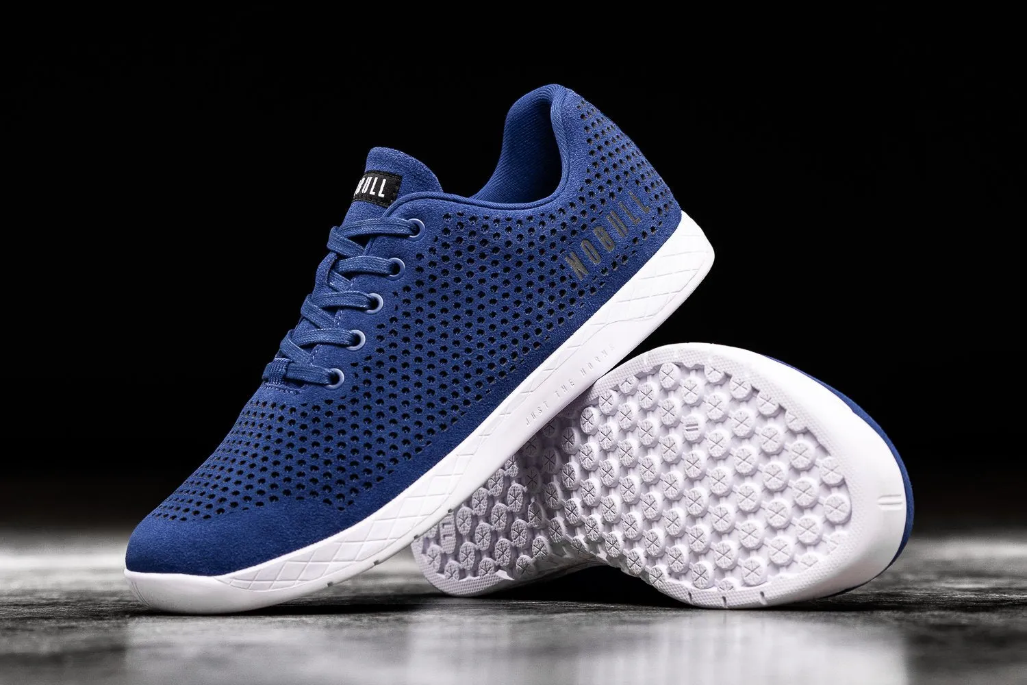 TRUE BLUE SUEDE TRAINER (WOMEN'S)