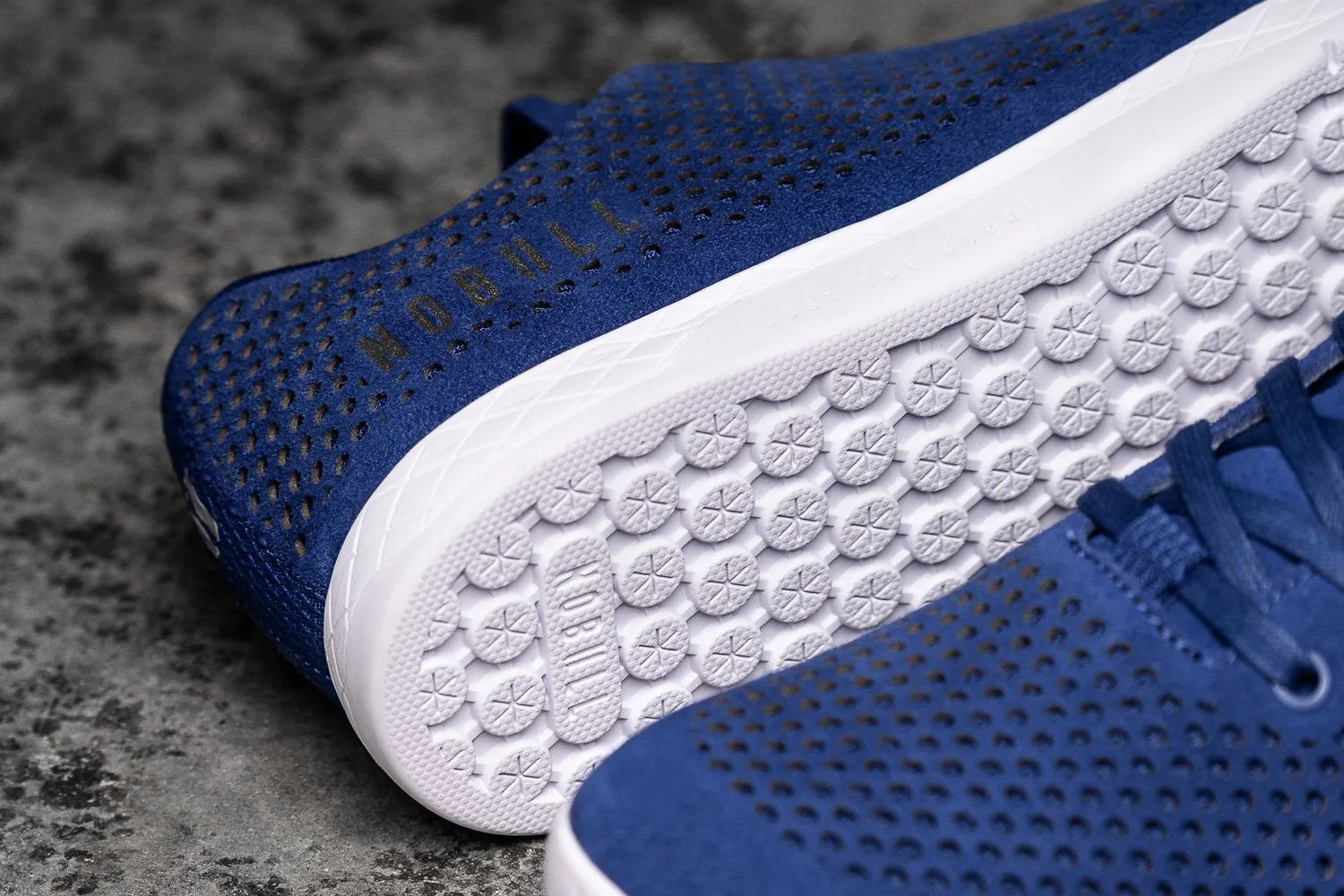 TRUE BLUE SUEDE TRAINER (WOMEN'S)