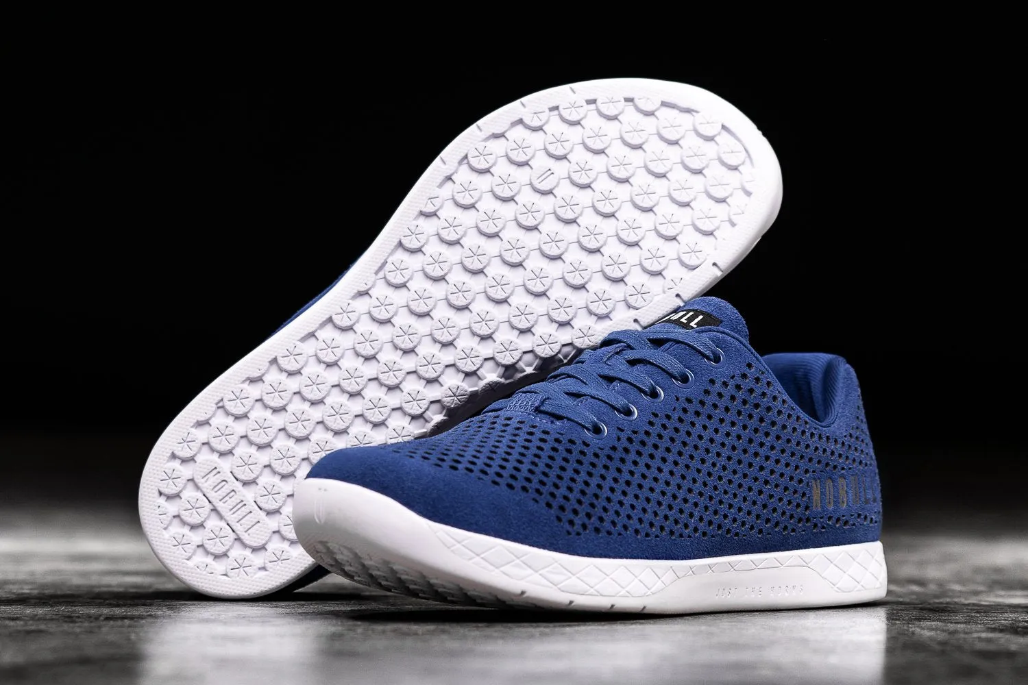 TRUE BLUE SUEDE TRAINER (WOMEN'S)