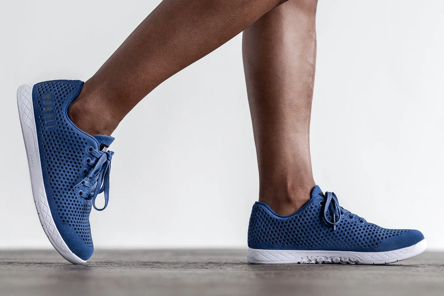 TRUE BLUE SUEDE TRAINER (WOMEN'S)