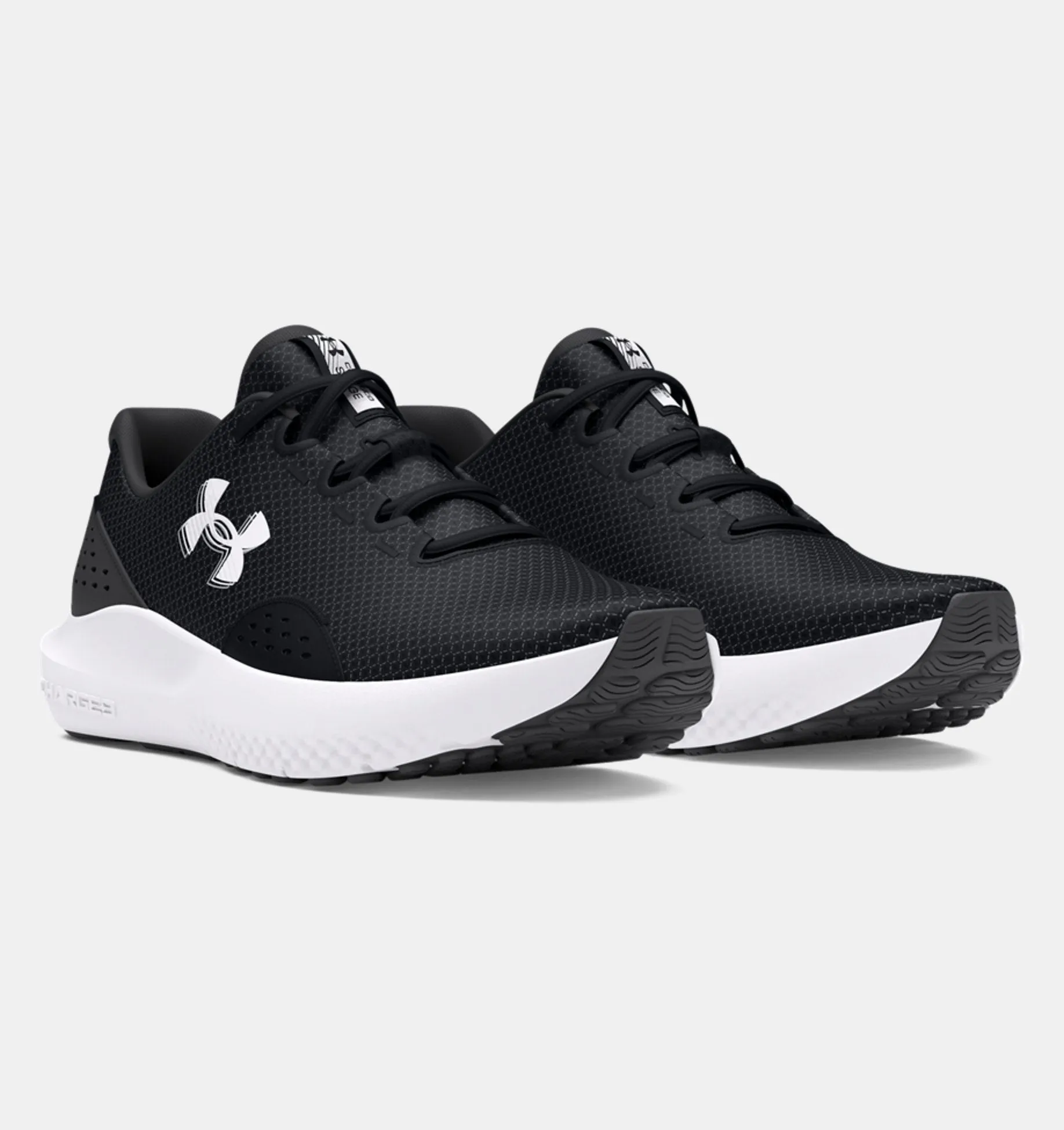 UNDER ARMOUR Men's Surge 4 Running Shoes - Black