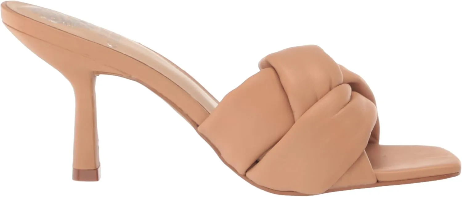 Vince Camuto Women's Footwear Joieana Puffy Strap Dress Mule Heeled Sandal