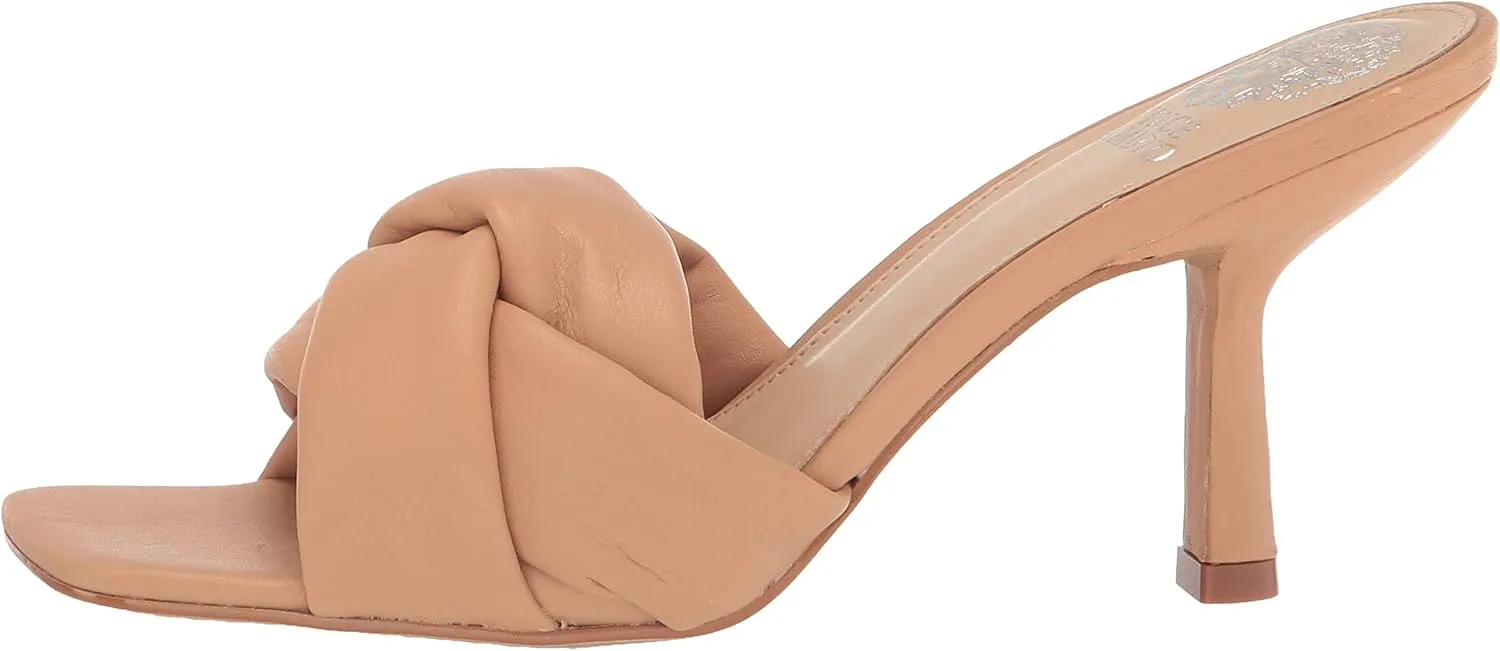 Vince Camuto Women's Footwear Joieana Puffy Strap Dress Mule Heeled Sandal