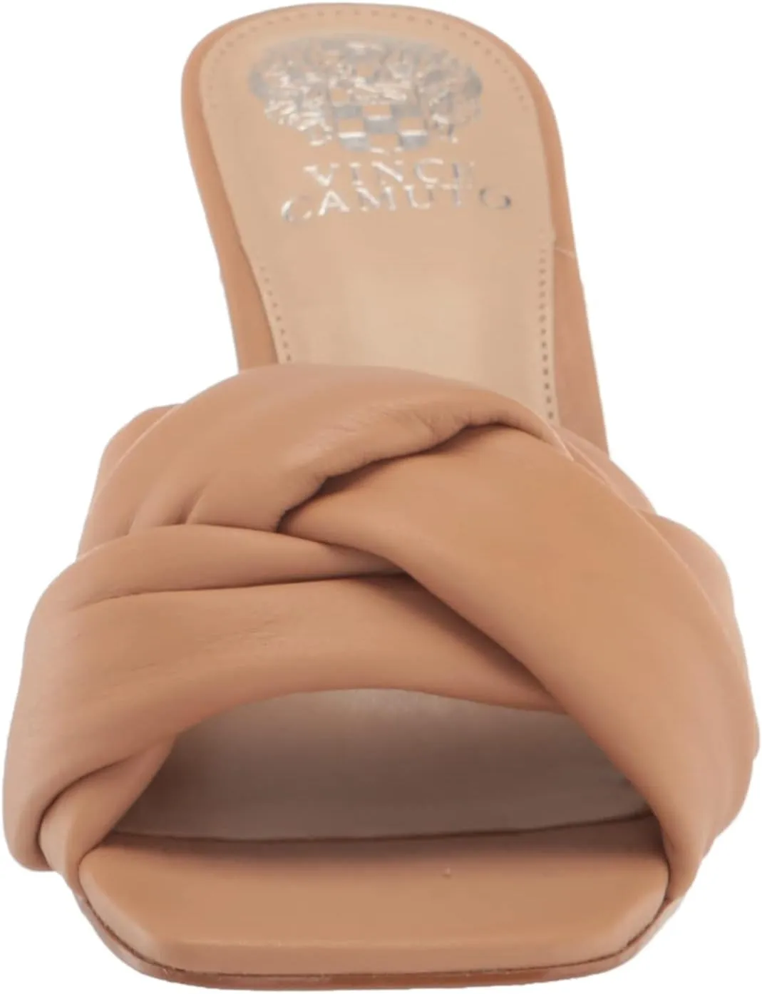 Vince Camuto Women's Footwear Joieana Puffy Strap Dress Mule Heeled Sandal