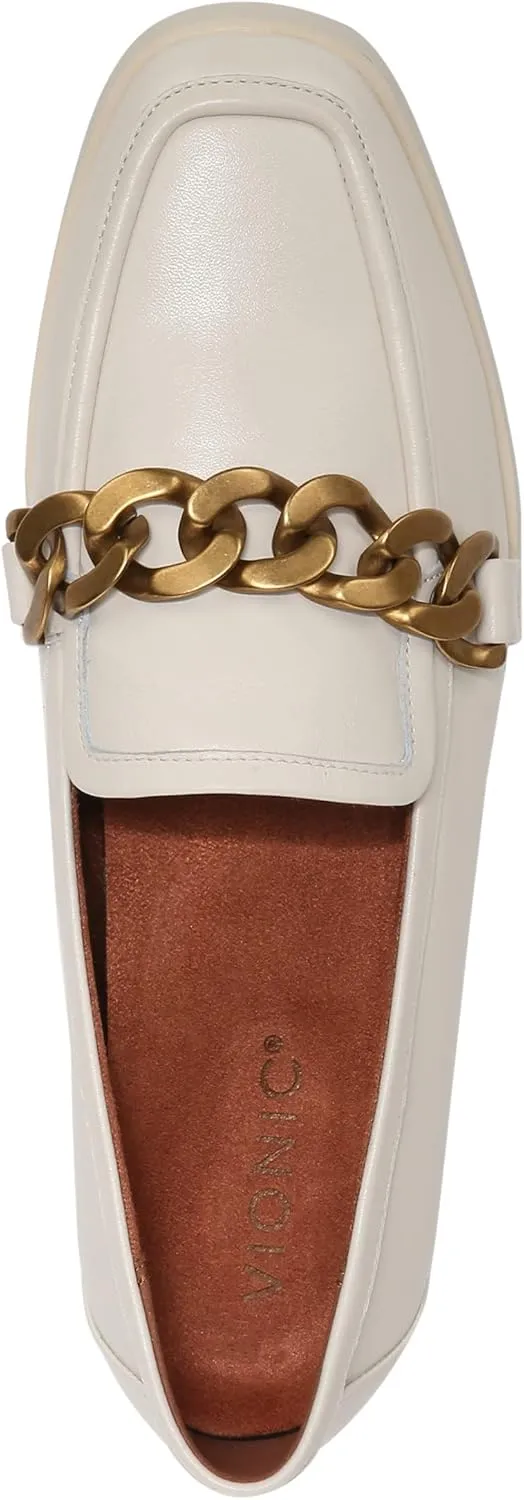 Vionic Women's Wren Mizelle Fashionable Lightweight Loafers-Supportive Everyday Flats That Includes an Orthotic Insole and Cushioned Outsole for Arch Support, Medium and Wide Fit