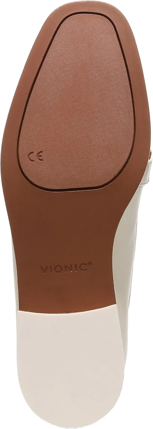Vionic Women's Wren Mizelle Fashionable Lightweight Loafers-Supportive Everyday Flats That Includes an Orthotic Insole and Cushioned Outsole for Arch Support, Medium and Wide Fit