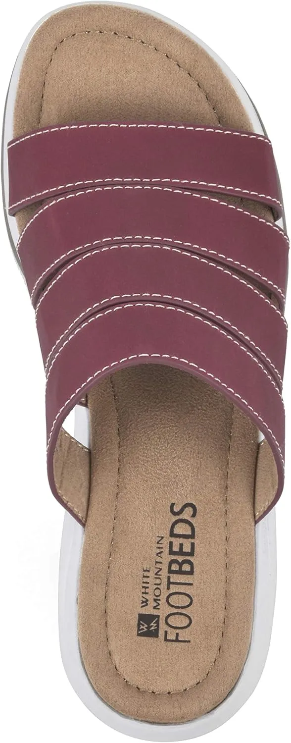 WHITE MOUNTAIN Women's Horizon Flat Sandal