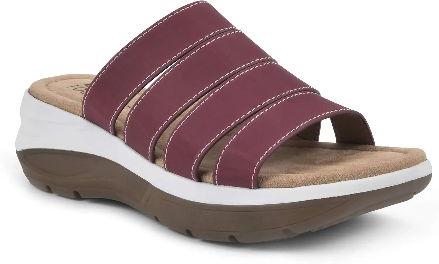 WHITE MOUNTAIN Women's Horizon Flat Sandal