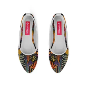 White Round Toe Shoe Sea Life
