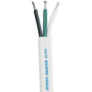 White Triplex Cable - 10/3 AWG - Flat - 300'