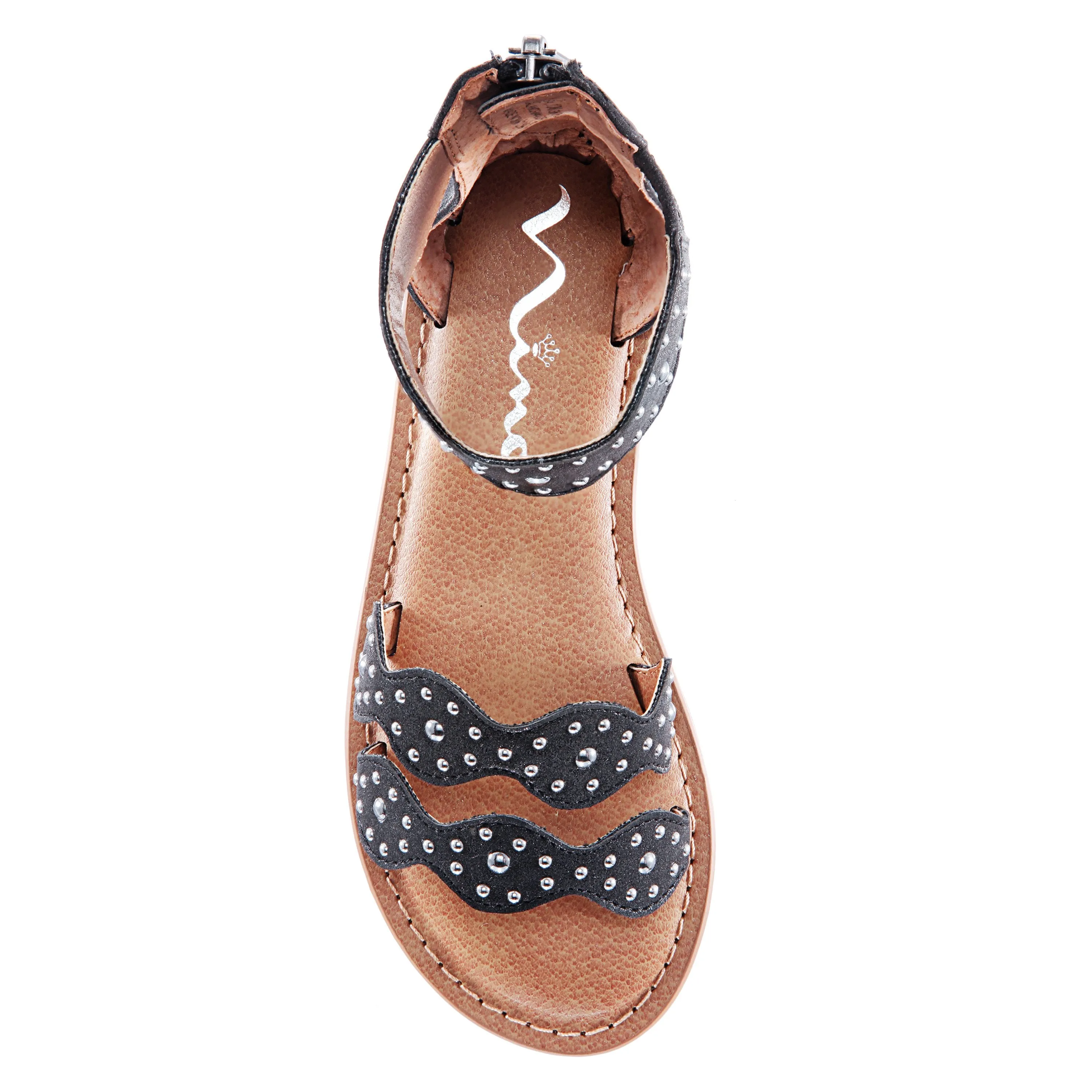 WILLETTE-BLACK-SMOOTH LEATHER/SEQUIN