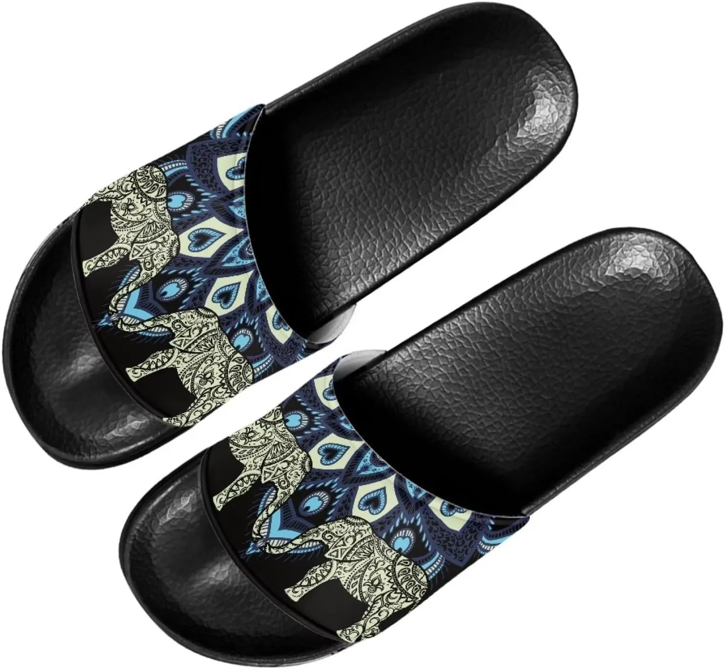 Women Slippers Slide Sandals Non-Slip Open Toe Sandal for Home Beach Casual Footwear
