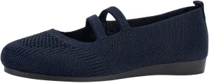 Women's Flat Ballet Shoes Knit Flat Shoes Round Toe Slip on Women Flats for Dressy Casual Office Work Wedding