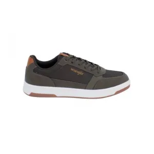 Woody Low Dress Olive Casual Trainer