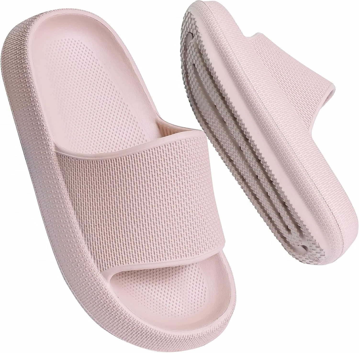 WYSBAOSHU Kids Cloud Slides Girls Boys Slip On Slide Sandals Comfort Non-Slip Thick Sole Slippers Summer Shower Shoes Pool Beach Water Shoes