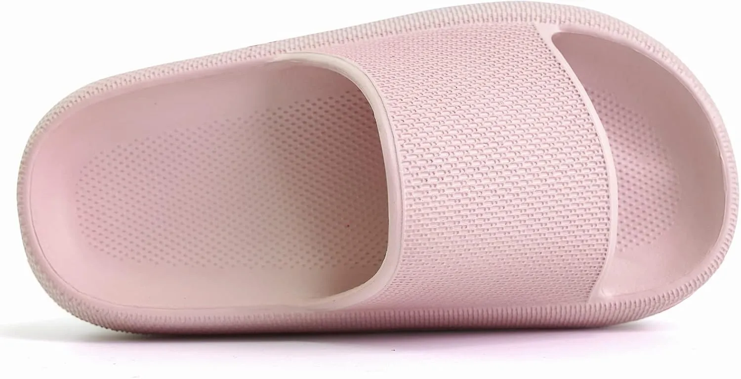 WYSBAOSHU Kids Cloud Slides Girls Boys Slip On Slide Sandals Comfort Non-Slip Thick Sole Slippers Summer Shower Shoes Pool Beach Water Shoes
