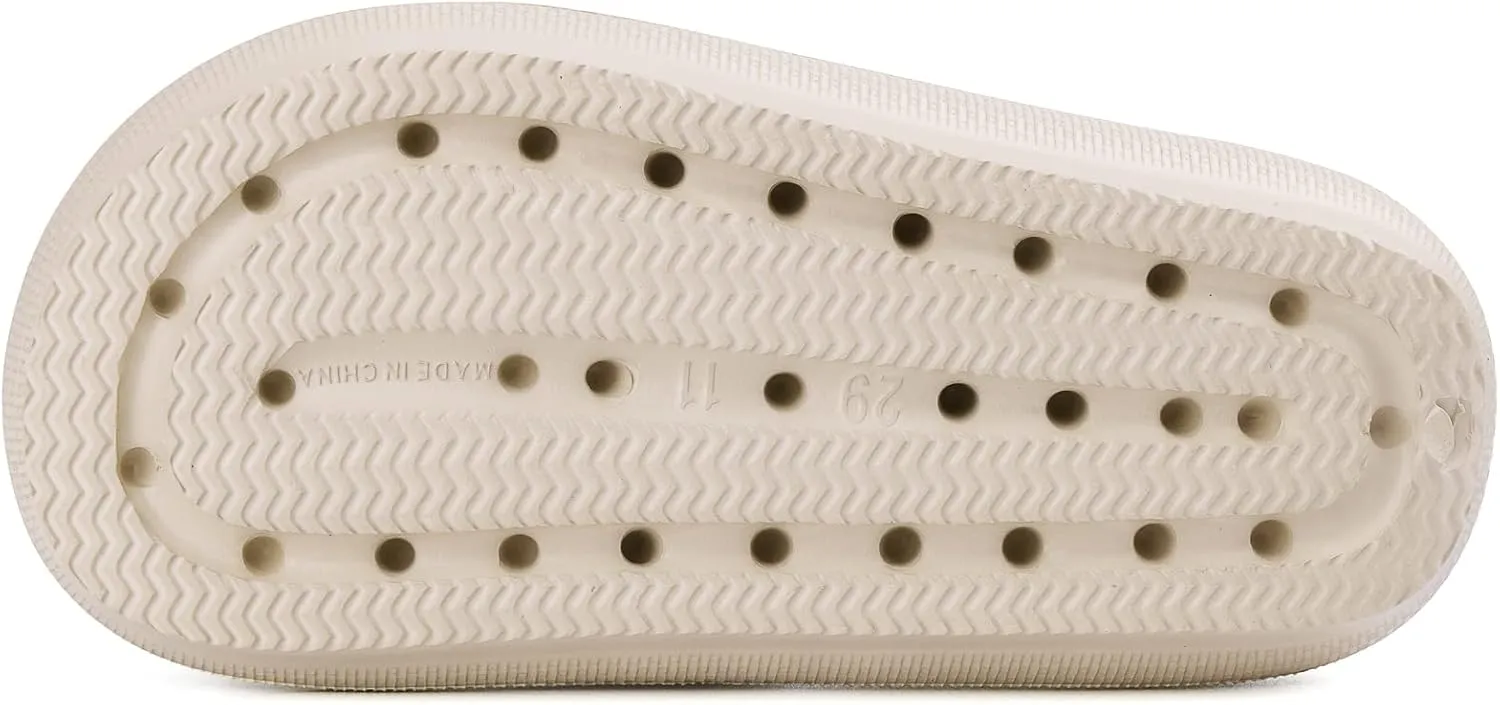 WYSBAOSHU Kids Cloud Slides Girls Boys Slip On Slide Sandals Comfort Non-Slip Thick Sole Slippers Summer Shower Shoes Pool Beach Water Shoes