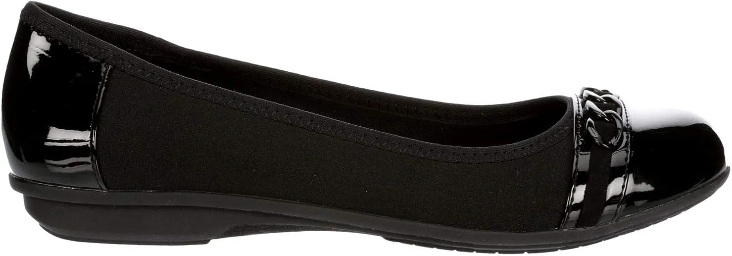 XAPPEAL Faye - Women's Slip-on Round Toe Accented Dress Ballet Flats