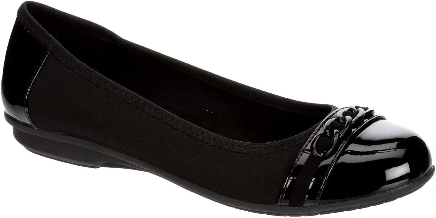 XAPPEAL Faye - Women's Slip-on Round Toe Accented Dress Ballet Flats