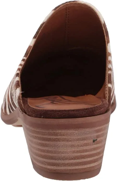 Zodiac Women's Quartz-3 Mule, Zebra Hair Calf, 7.5