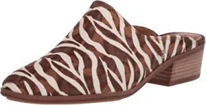 Zodiac Women's Quartz-3 Mule, Zebra Hair Calf, 7.5