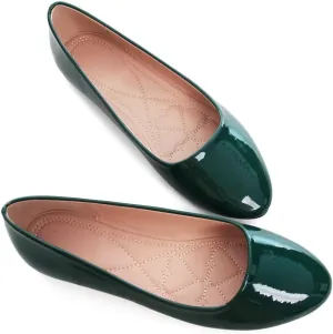 ZTWUTANG Women's Cute Round-Toe Flat Ballet Shoes Comfortable Dress Shoes for Walking